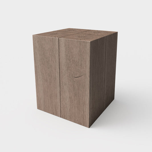 Alpine Concrete Side Table (Woodform Collection)